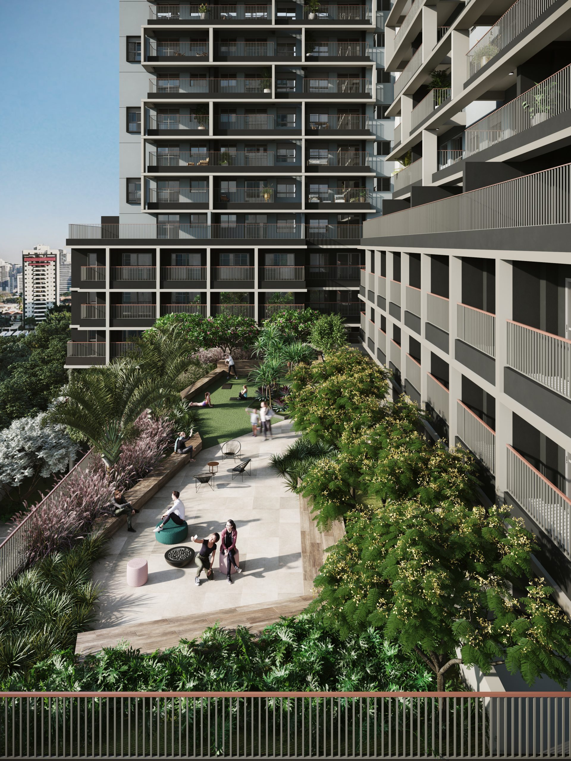 Empreendimento La Vida – Estilo Barroco, localizado na Rua do Estilo Barroco, São Paulo - SP. Projeto de arquitetura desenvolvido por IDE STUDIO