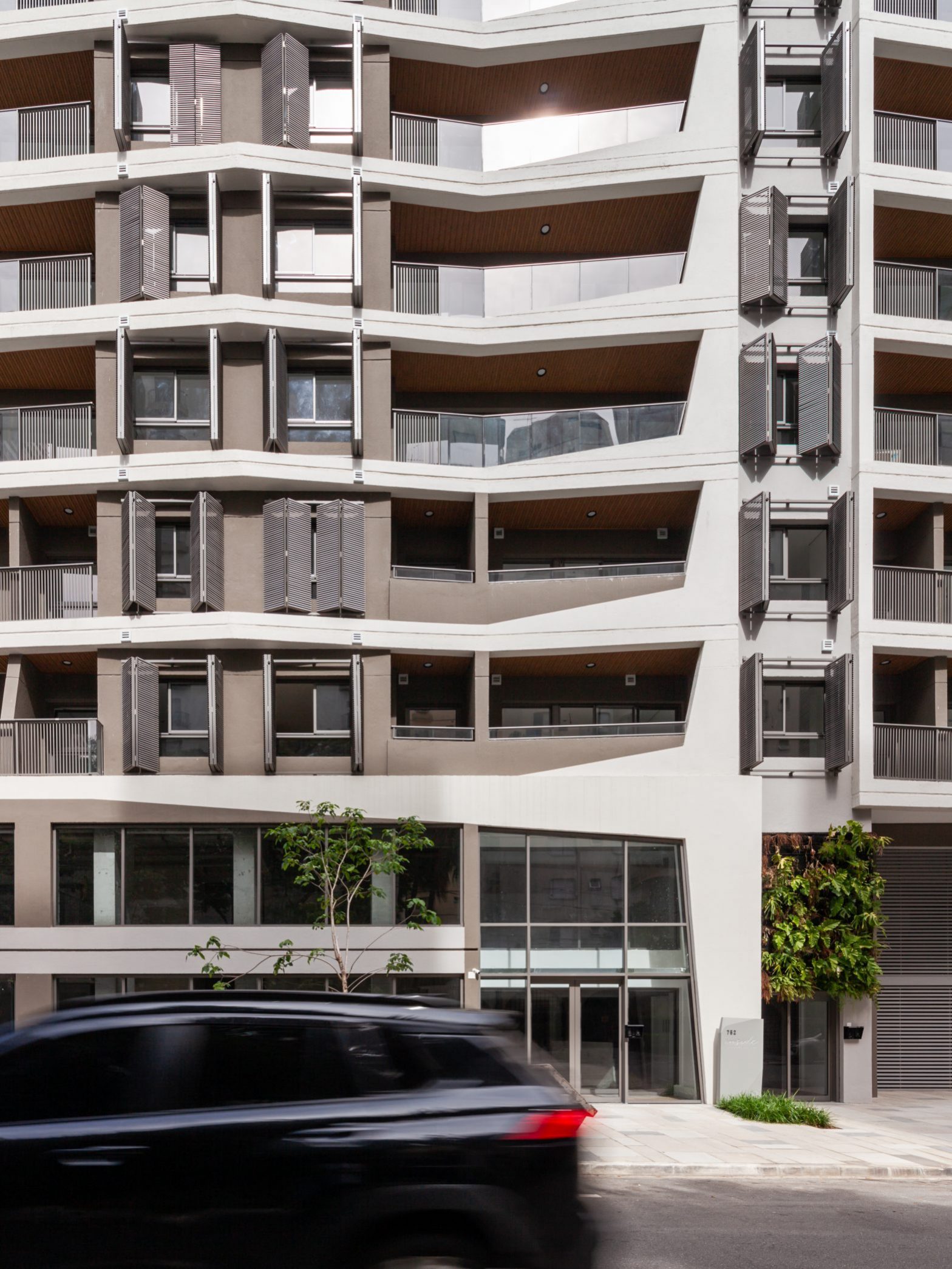 Empreendimento Inside Vila Nova, localizado na Rua Jacques Felix, São Paulo - SP. Projeto de arquitetura desenvolvido por IDE STUDIO