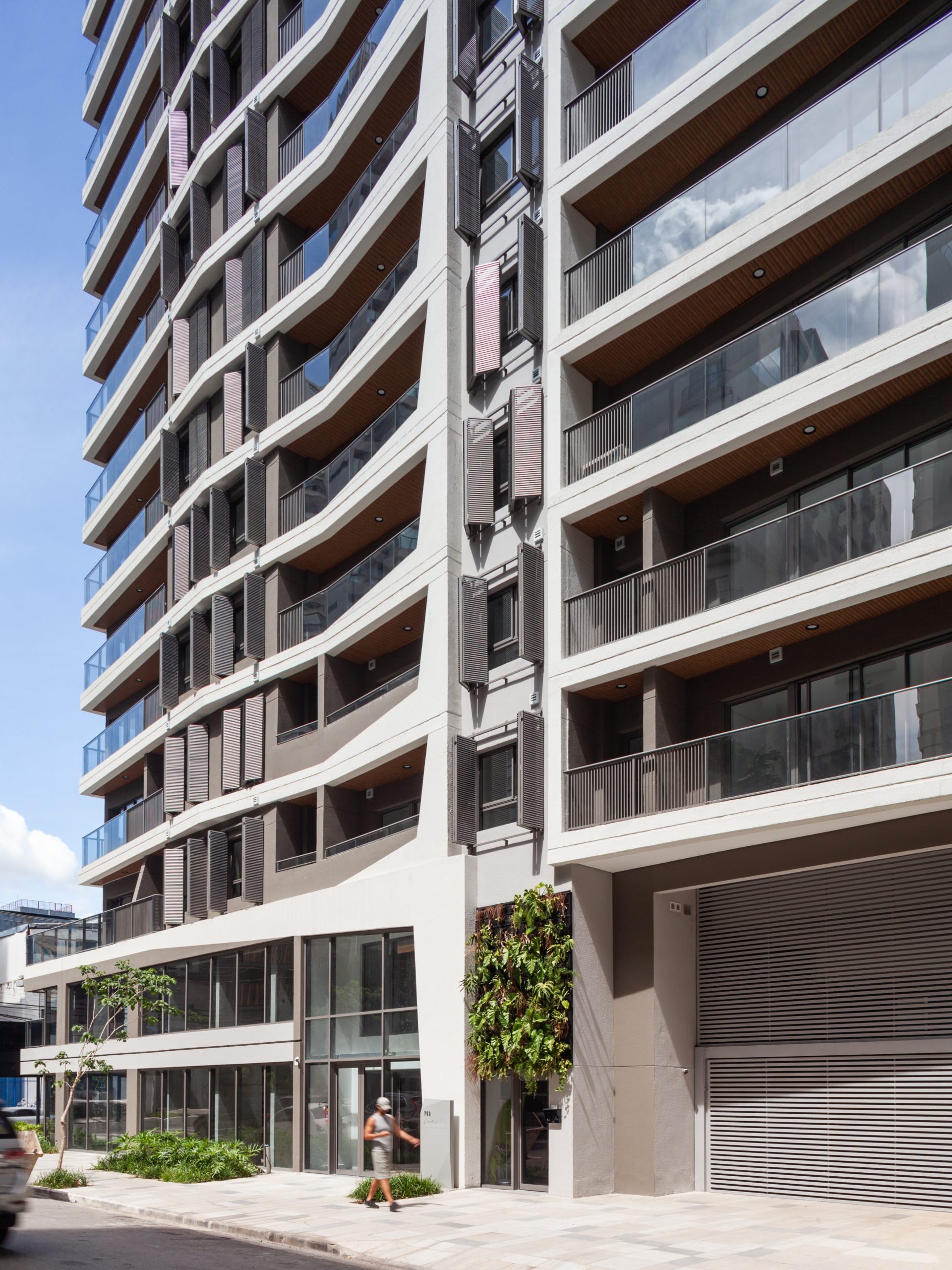 Empreendimento Inside Vila Nova, localizado na Rua Jacques Felix, São Paulo - SP. Projeto de arquitetura desenvolvido por IDE STUDIO