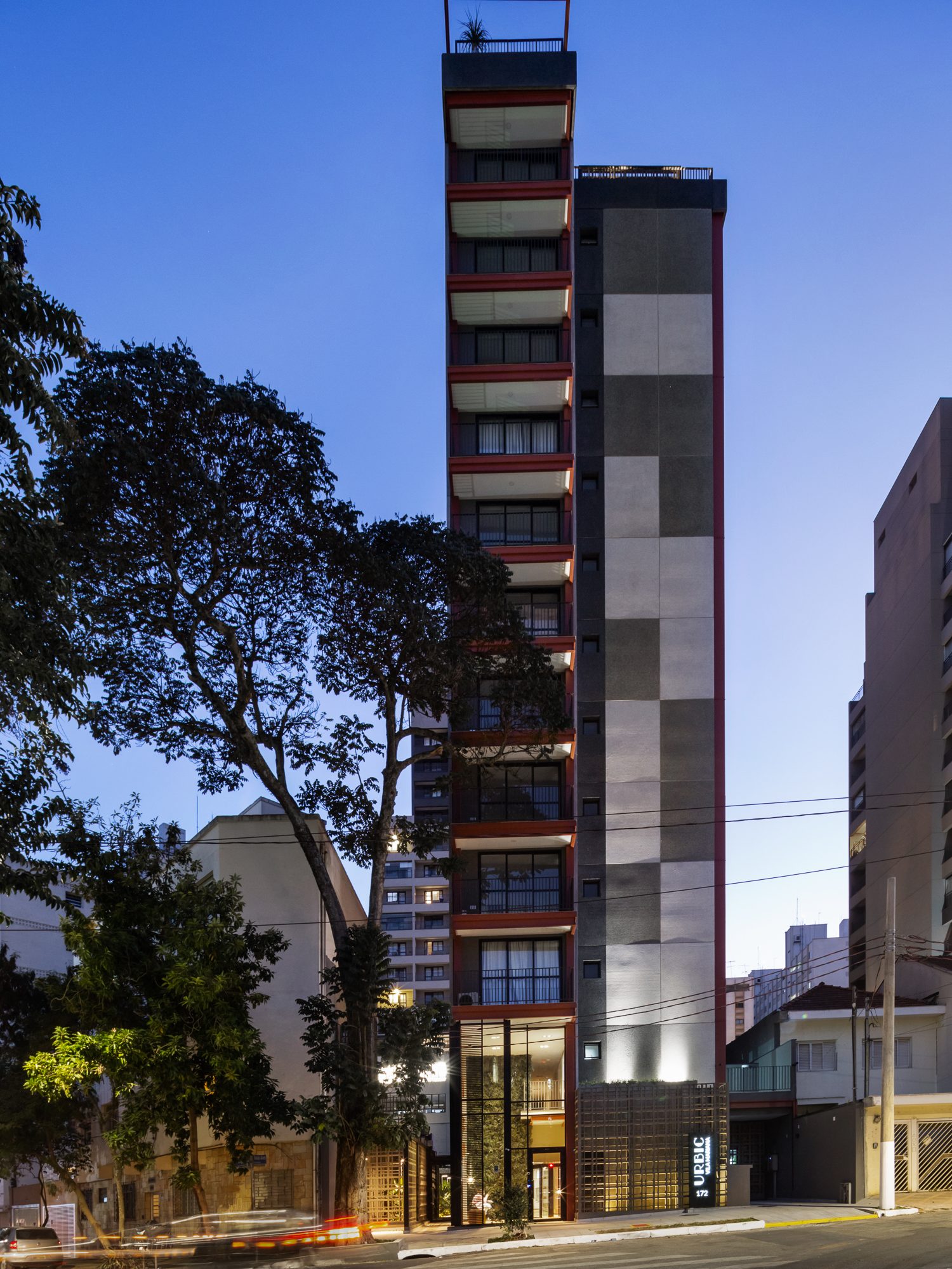 Empreendimento Urbic Vila Mariana, localizado na Rua Tomas Alves, São Paulo - SP. Projeto de arquitetura desenvolvido por IDE STUDIO
