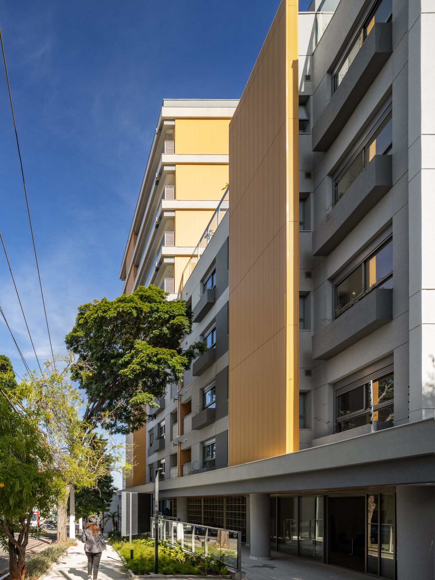 Empreendimento Sintonia, localizado na Rua França Pinto, São Paulo - SP. Projeto de arquitetura desenvolvido por IDE STUDIO