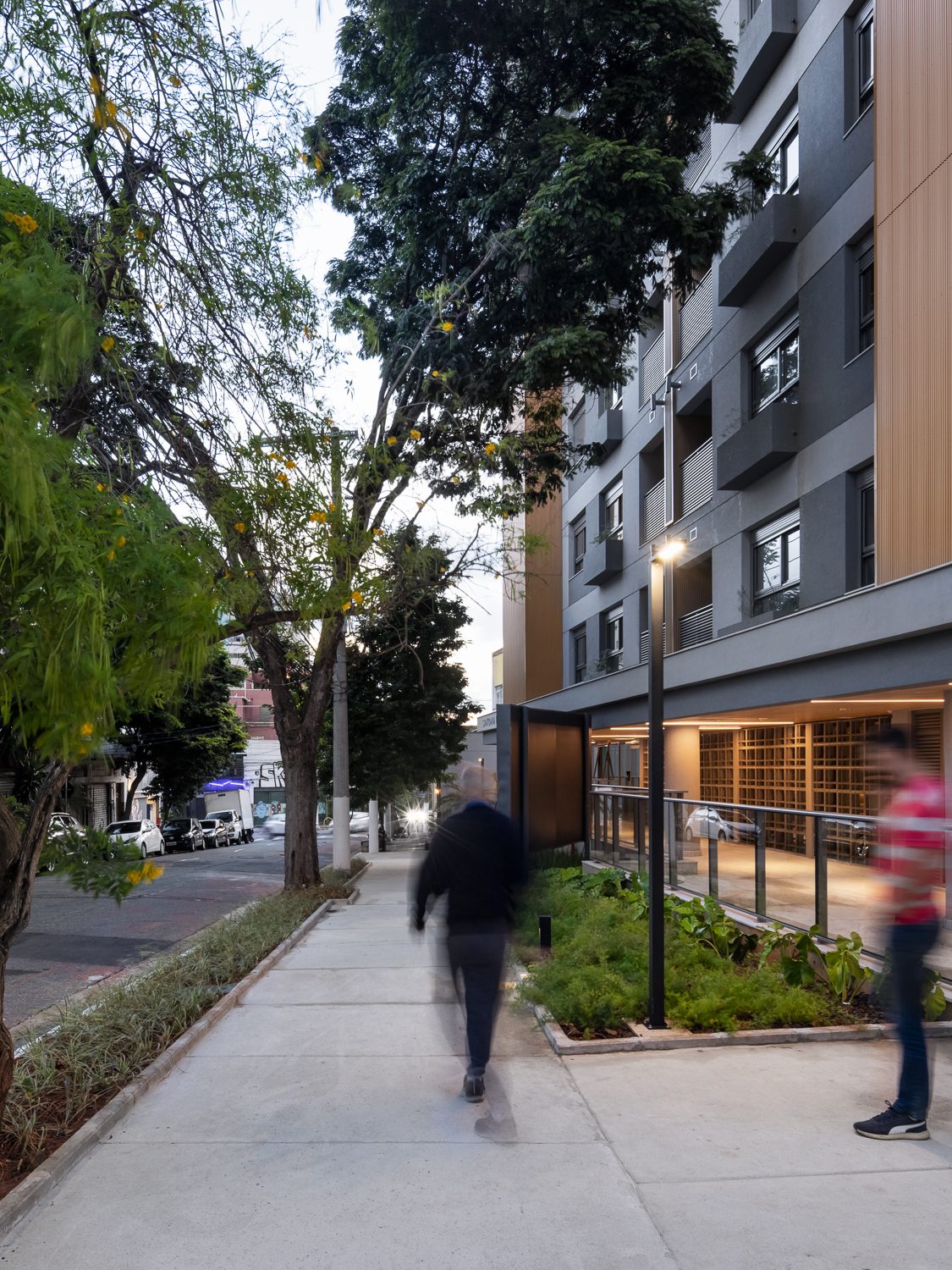 Empreendimento Sintonia, localizado na Rua França Pinto, São Paulo - SP. Projeto de arquitetura desenvolvido por IDE STUDIO