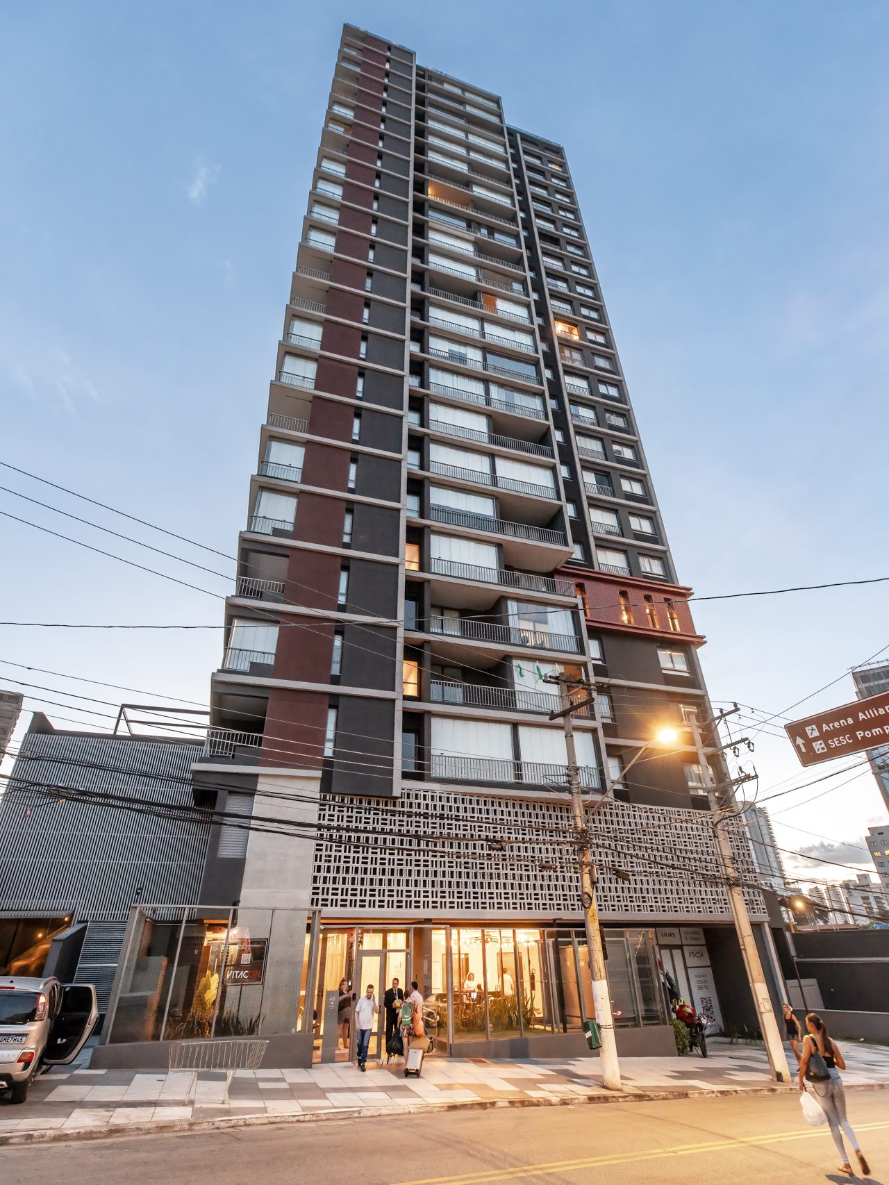 Empreendimento VN Turiassú localizado na Rua Turiassú, São Paulo, projeto de arquitetura com 14.000 m² desenvolvido pela Ide Studio.