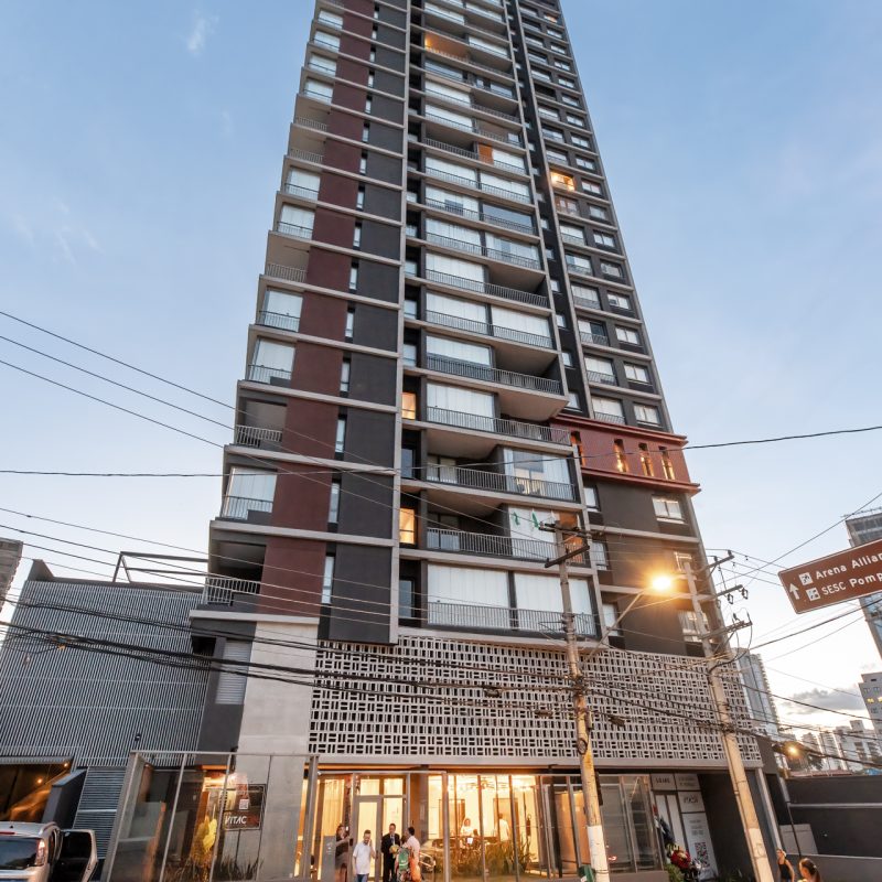 Empreendimento VN Turiassú localizado na Rua Turiassú, São Paulo, projeto de arquitetura com 14.000 m² desenvolvido pela Ide Studio.